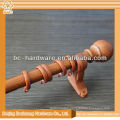 wooden model of window curtain rod